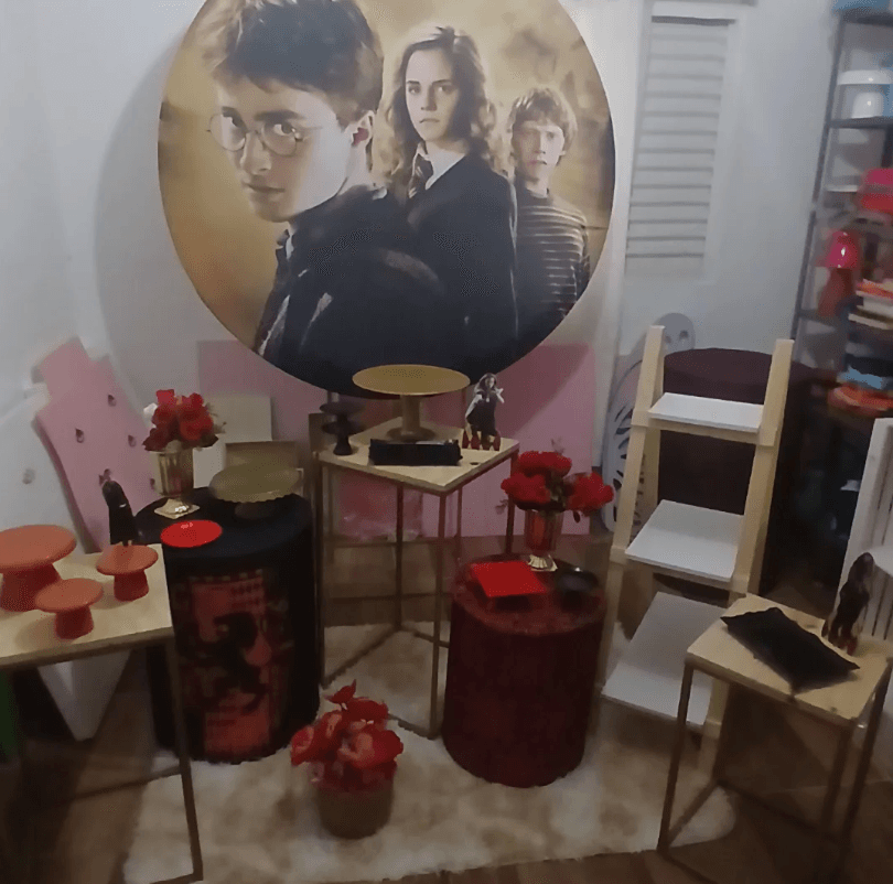 Decoracao tematica Harry Potter
