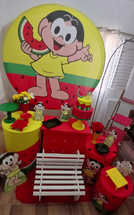 Decoracao tematica Magali