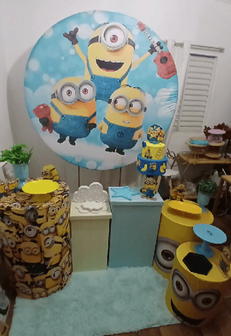 Decoracao tematica Minions