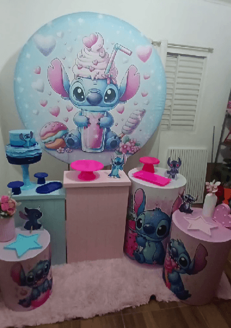 Decoracao tematica Stitch